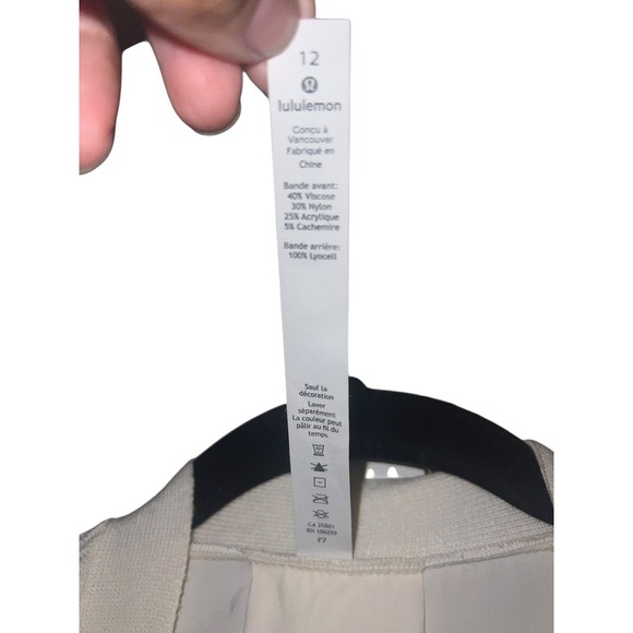 Lululemon Still At Ease Wrap Sz 12 cardigan comfy preppy yoga - Picture 8 of 9